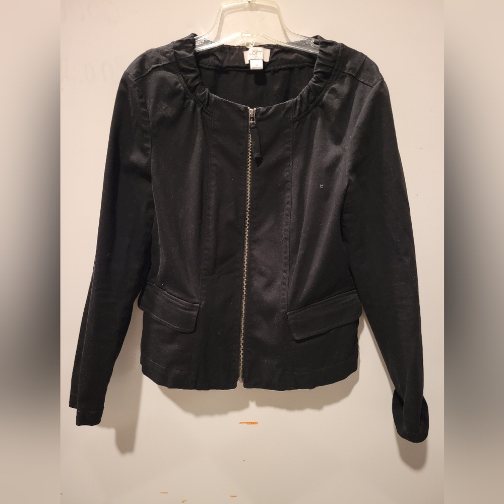 LOFT Jacket Zip Up - Picture 2 of 3